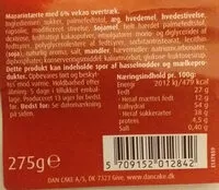 Mängden socker i Mazarintærte