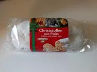 Mängden socker i Christstollen aux fruits