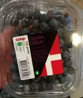 Mängden socker i Danske blåbær