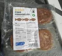 Mängden socker i Fiske frikadeller