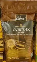 Mängden socker i Overtræk Mørk