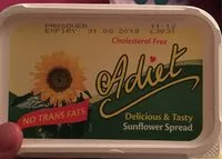 Mängden socker i Margarine à Tartiner-- 250 g