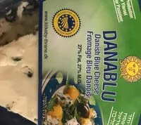 Mängden socker i Danablu danish blue cheese