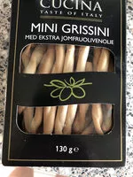 Mängden socker i Mini Grissini