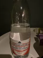 Mängden socker i Danskvand med brus - med smag af rabarber og hindbær