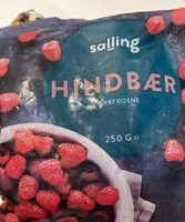 Mängden socker i Frosne hindbær