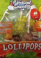 Mängden socker i Lollipops