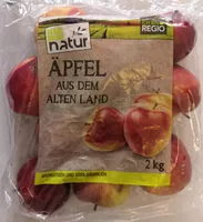 Mängden socker i Maximum Natur Ich bin Regio Äpfel aus dem alten Land