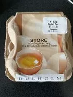 Mängden socker i Store æg 4 stk.