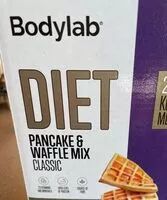 Mängden socker i Diet pancake & waffle mix