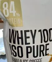 Mängden socker i Whey 100  pure vanilla ice coffee