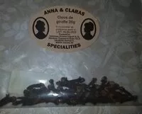 Mängden socker i Clous de girofle - Anna & Claras 20g