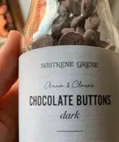 Mängden socker i Chocolate buttons dark