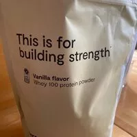 Mängden socker i Whey Protein  100 Vanilla