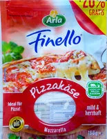 Mängden socker i Finello - Pizzakäse