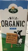 Mängden socker i Organic milk