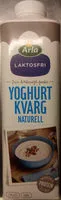 Mängden socker i Arla Yoghurtkvarg Naturell laktosfri