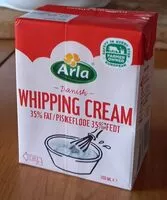 Mängden socker i Whipping Cream