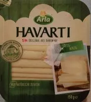 Mängden socker i Havarti - kräftig würzig