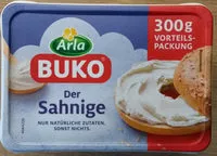Mängden socker i Buko der Sahnige
