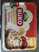 Mängden socker i Buko Tomate und Hartkäse