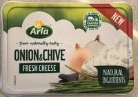 Mängden socker i Onion & chive fresh cheese