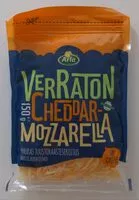 Mängden socker i Verraton cheddar-mozzarella