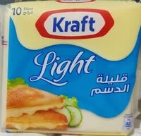 Mängden socker i Kraft light cheese