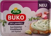 Mängden socker i Buko® Gerösteter Knoblauch mit Thymian