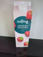 Mängden socker i Jordbær yoghurt