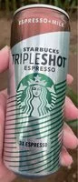 Mängden socker i Starbucks Triple Shot Espresso