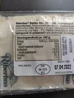 Mängden socker i Ost mellemlagret 30+