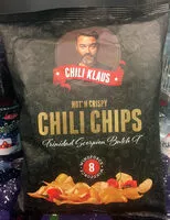 Mängden socker i Hot'n Crispy Chili Chips Trinidad Scorpion Butch T