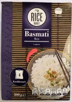 Mängden socker i Rice Market Basmatik Reis Langkorn