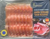 Mängden socker i Jamón Serrano “Gran Reserva”