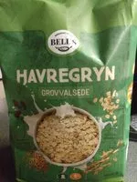 Mängden socker i Grovvalsede Havregryn