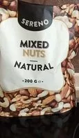 Mängden socker i Mixed Nuts Natural