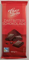 Mängden socker i Zartbitterschokolade