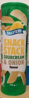 Mängden socker i Snack Stack Sourcreme & Onion (Stapelchips)
