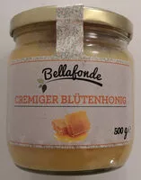 Mängden socker i Cremiger Blütenhonig