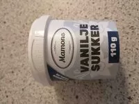 Mängden socker i Vanilje sukker