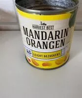 Mängden socker i Mandarin Orangen, leicht gezuckert in Dose