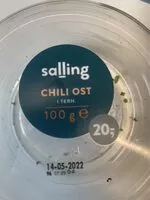 Mängden socker i Pesto ost i tern