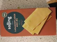Mängden socker i Lasagneplader med æg