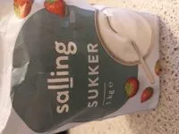Mängden socker i Sukker