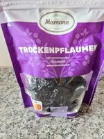 Mängden socker i Trockenpflaumen