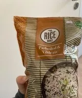 Mängden socker i Parboiled and vilde ris