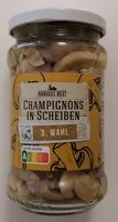 Mängden socker i Champignons in Scheiben