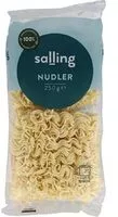 Mängden socker i Nudler