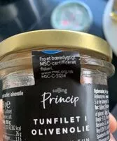 Mängden socker i Tunfilet i olivenolie